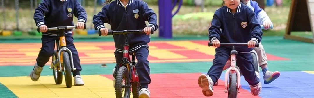 Children ride hoverboards at a kindergarten in Nanjing, capital of East China's Jiangsu Province on April 21, 2023. Photo: VCG