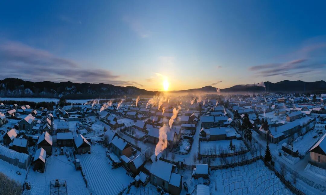 Arctic village in Mohe Photo: VCG