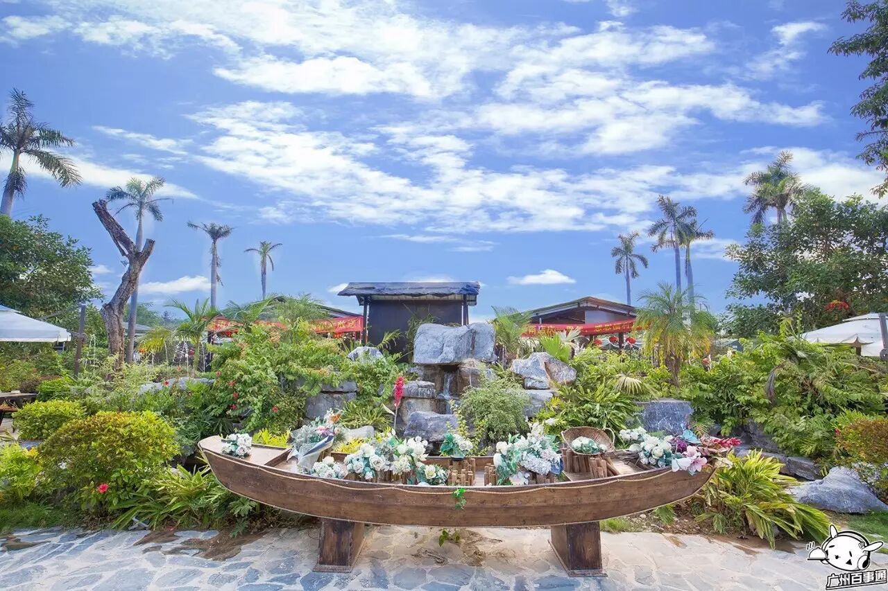 番禺藏了个美爆的森林餐厅,玻璃花房花海树屋.没10g内存别来!
