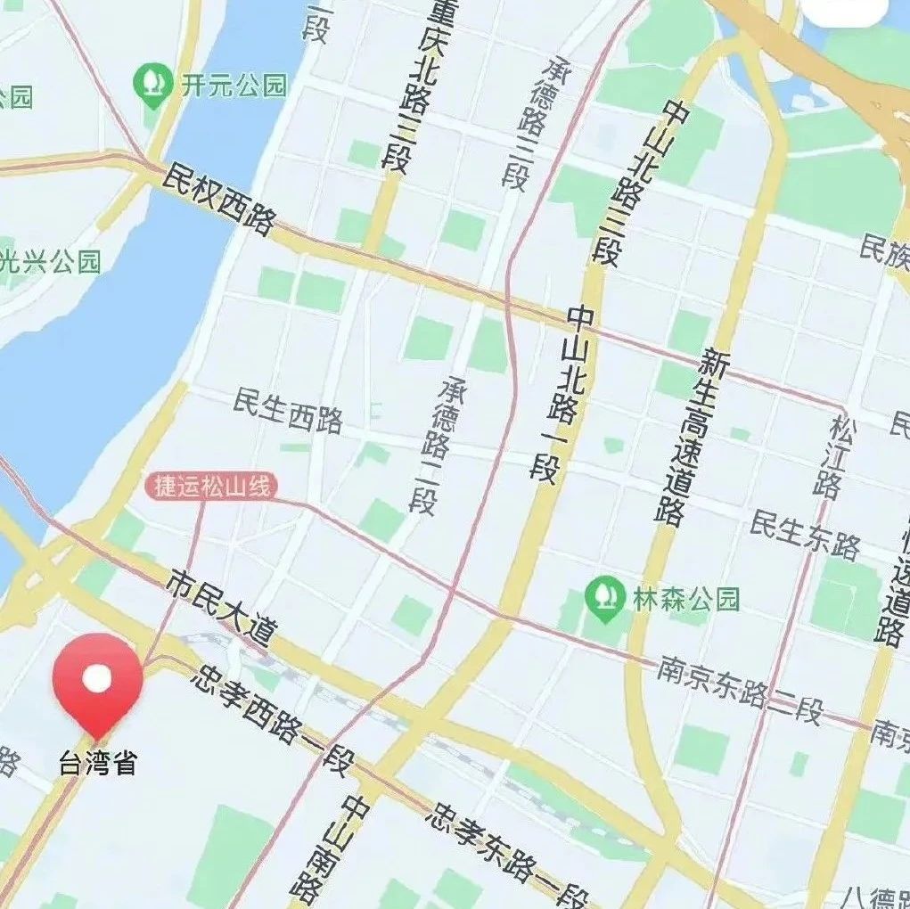 我把台湾省地图翻个遍，有个意外发现
