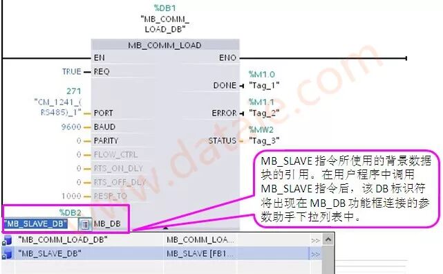 S7-1200plc作为从站的编程详解的图8