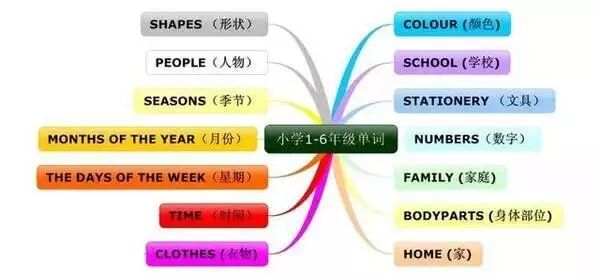 思维导图归纳整理法学记英语单词！