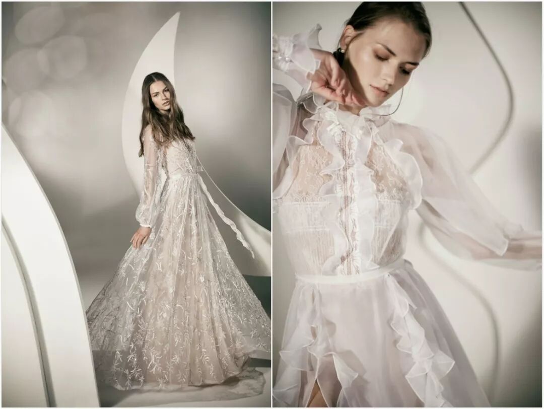 别忙着为穿婚纱减肥了，2020流行的婚纱简直是微胖新娘福音！