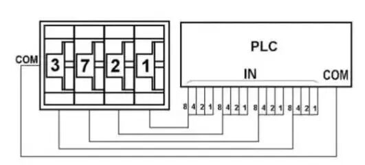 PLC与常用设备的接线原理图的图5