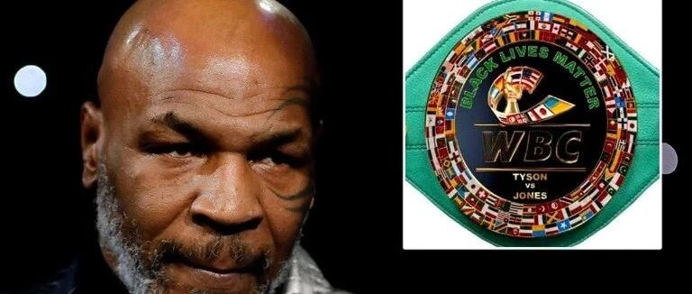 WBC为泰森VS琼斯特制金腰带 黑人维权为主题