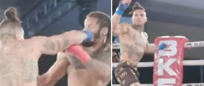 裸拳拳击出现最快KO纪录 仅3秒