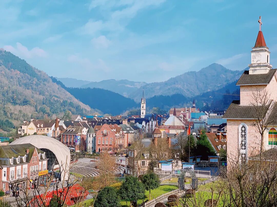 10月16日打卡中法风情白鹿小镇邂逅秋季悠闲时光