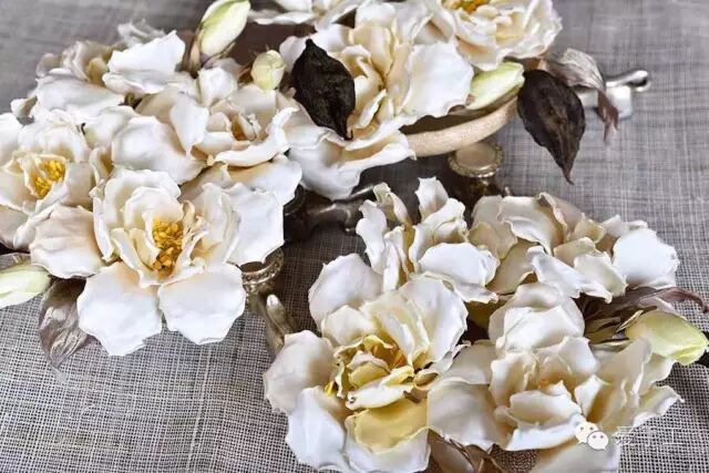 黎欣老师教你用绢来做栀子花 爱手工 微信公众号文章阅读 Wemp