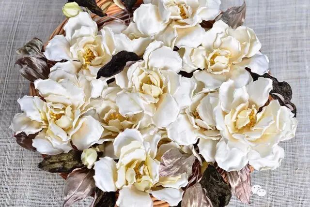 黎欣老师教你用绢来做栀子花 爱手工 微信公众号文章阅读 Wemp