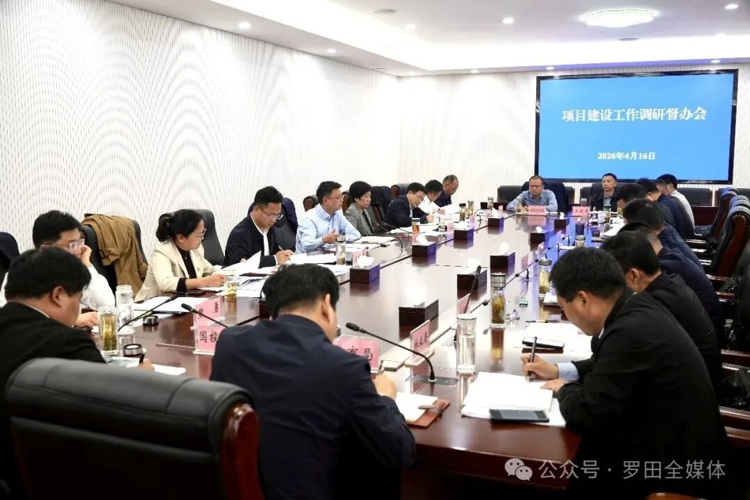 罗田县委书记周黎主持召开项目建设工作调研督办会