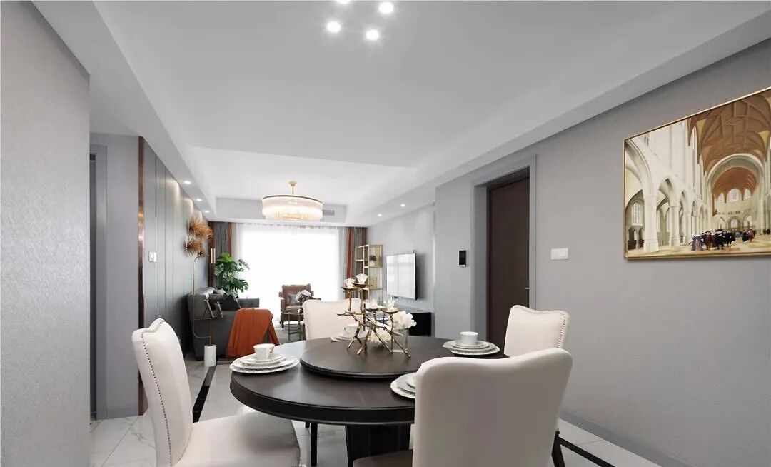 140㎡轻奢美式4室2厅，演绎精致细腻的高级格调