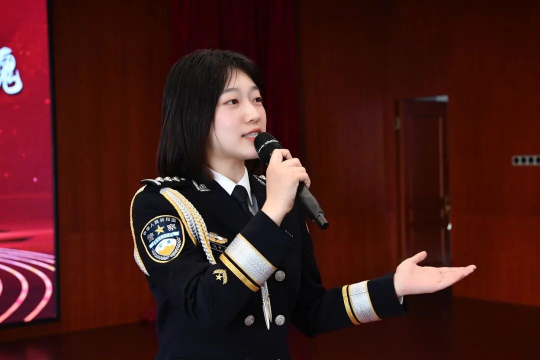 白城市公安局举办热血青春铸警魂主题演讲比赛