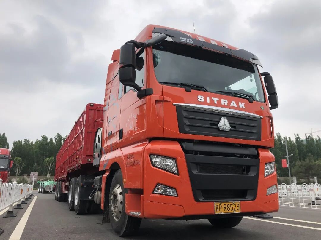 不吹不黑 百公里气耗31公斤 汕德卡G7 LNG牵引车真实运营案例