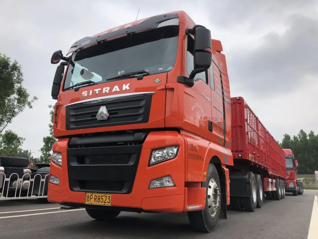 不吹不黑 百公里气耗31公斤 汕德卡G7 LNG牵引车真实运营案例