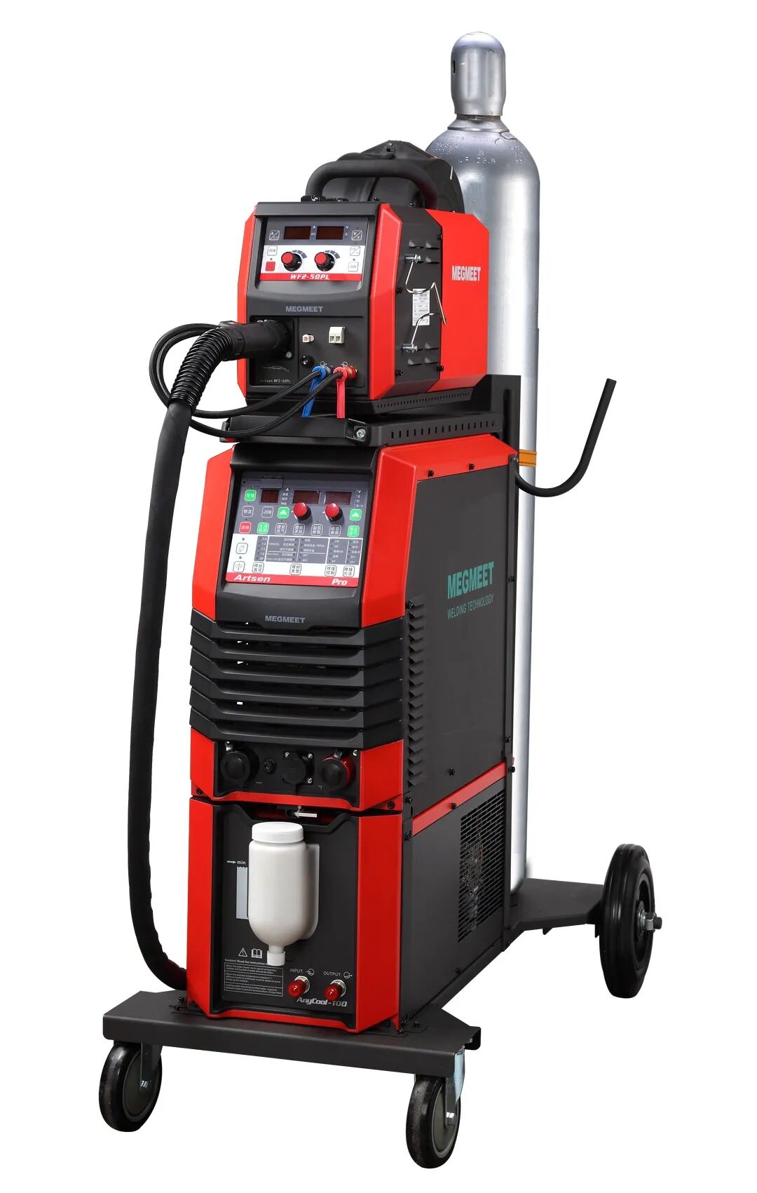 本次大赛指定使用焊机 -- 麦格米特Artsen Pro500P高频气保焊机