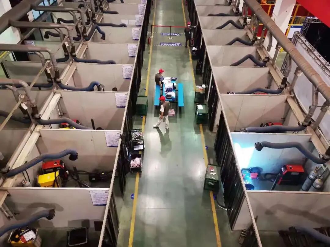 中车长江集团第二届员工职业技能竞赛暨第二届青年职业技能竞赛比赛现场 - 麦格米特焊机