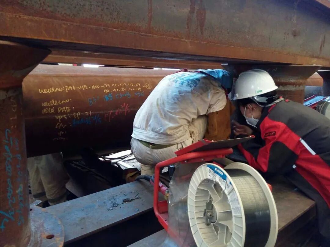 麦格米特焊机焊接现场