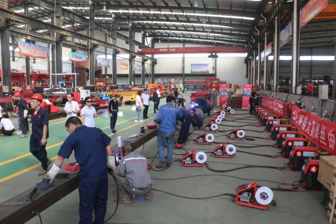 水泊焊割杯焊接技能大赛现场 - 麦格米特焊机