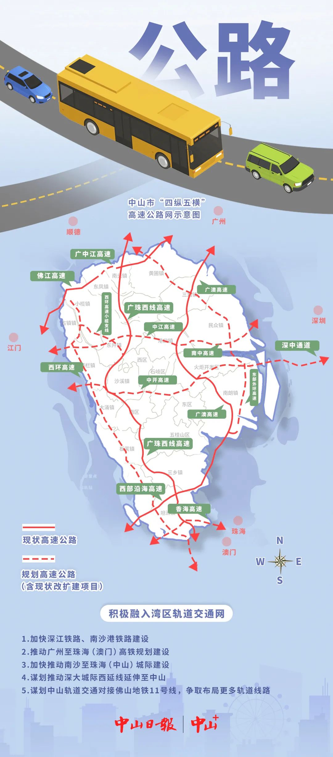 中山城市规划地图图片