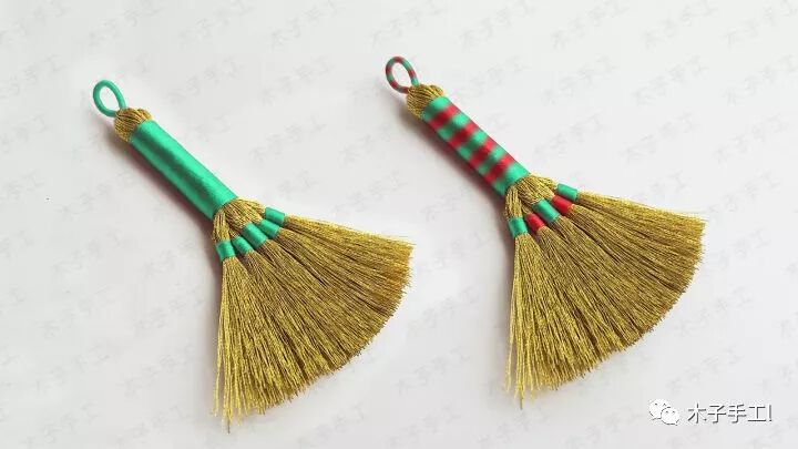 简单几个步骤就能做出一款迷你小扫把，超可爱