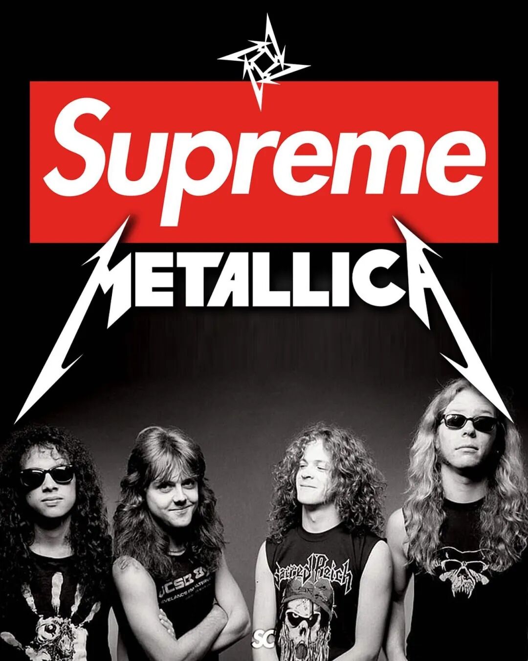 supreme x 摇滚乐队联名计划提前曝光,确认发售! - nft