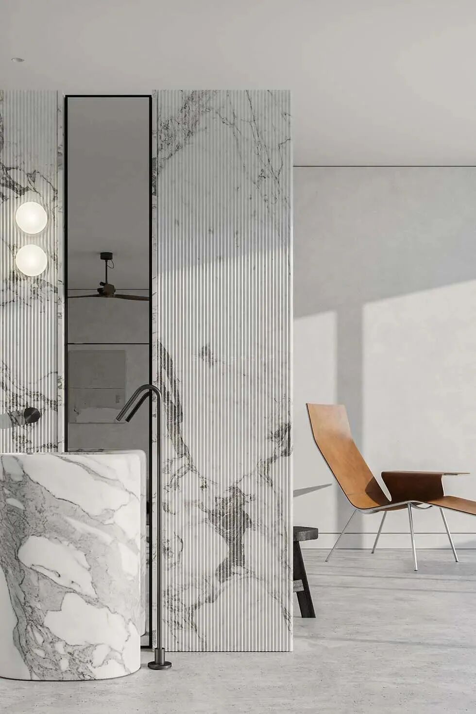 石材表面的处理方式，千变万化的视觉感受(图19)