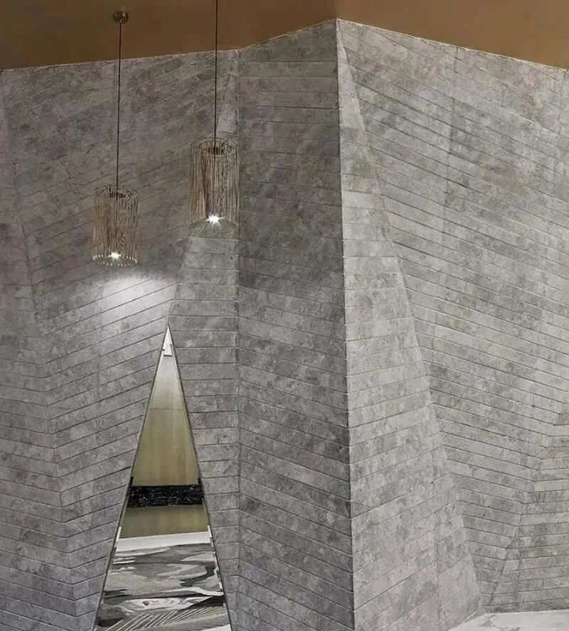 石材表面的处理方式，千变万化的视觉感受(图17)