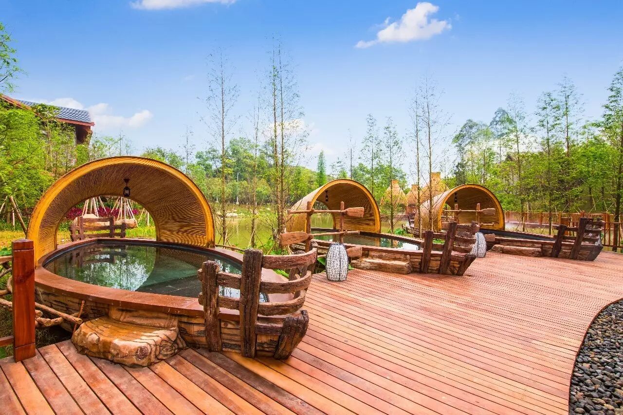 春节到佛山美的鹭湖泡船上温泉~住房车木屋. - *小小*的主页