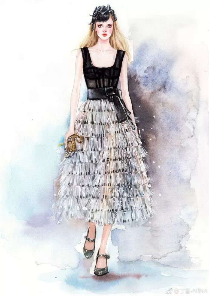 时尚插画(时尚插画手绘)这都可以? - 车世界