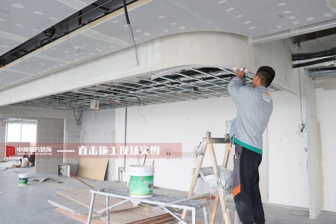 施工巡檢丨酷派辦公室裝修工程巡檢施工現場(chǎng)！(圖5)