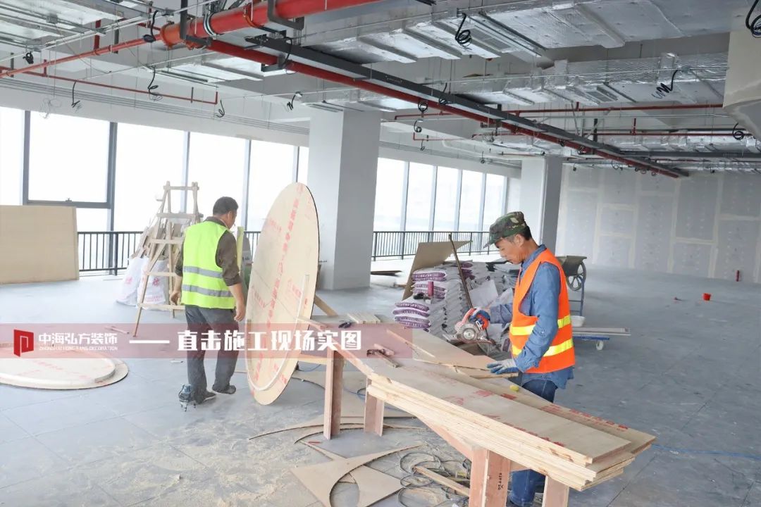 施工巡檢丨酷派辦公室裝修工程巡檢施工現場(chǎng)！(圖4)