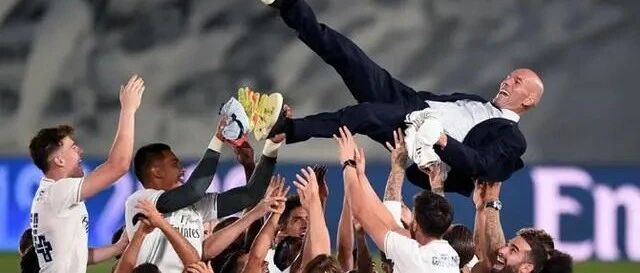 齐达内+皇马=冠军