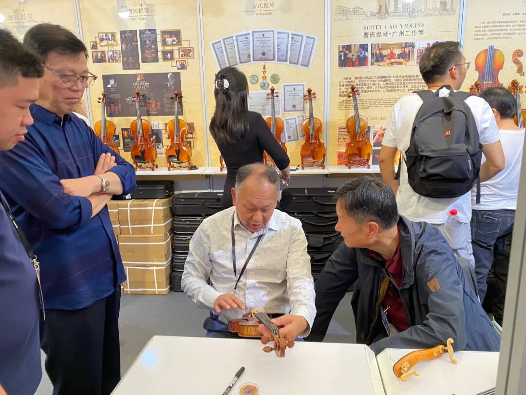 2023 上海国际乐器展 曹氏提琴展位