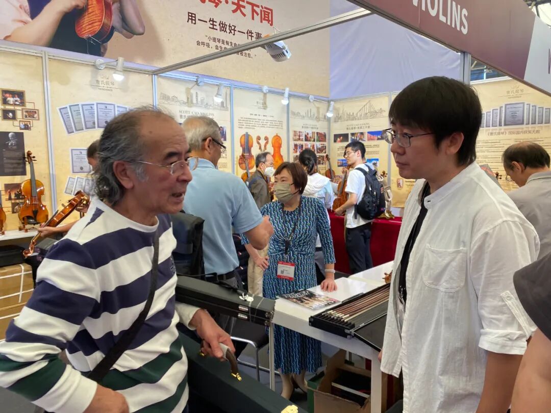 2023 上海国际乐器展 曹氏提琴展位