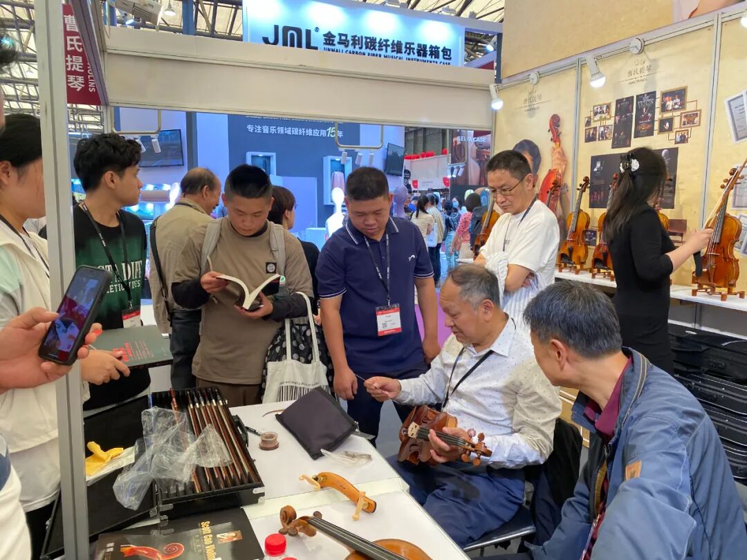 2023 上海国际乐器展 曹氏提琴展位