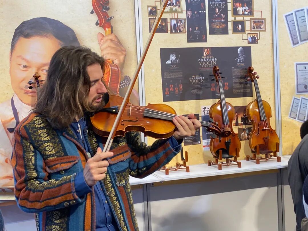 2023 上海国际乐器展 曹氏提琴展位