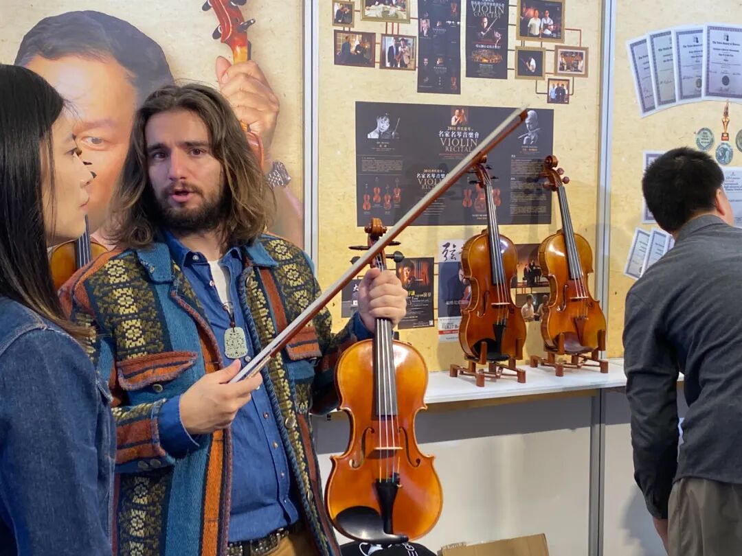 2023 上海国际乐器展 曹氏提琴展位