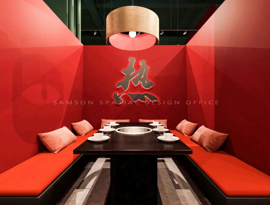 实例分享 | 东莞市南城国潮火锅店装修设计 传统与时尚的碰撞 - 东莞