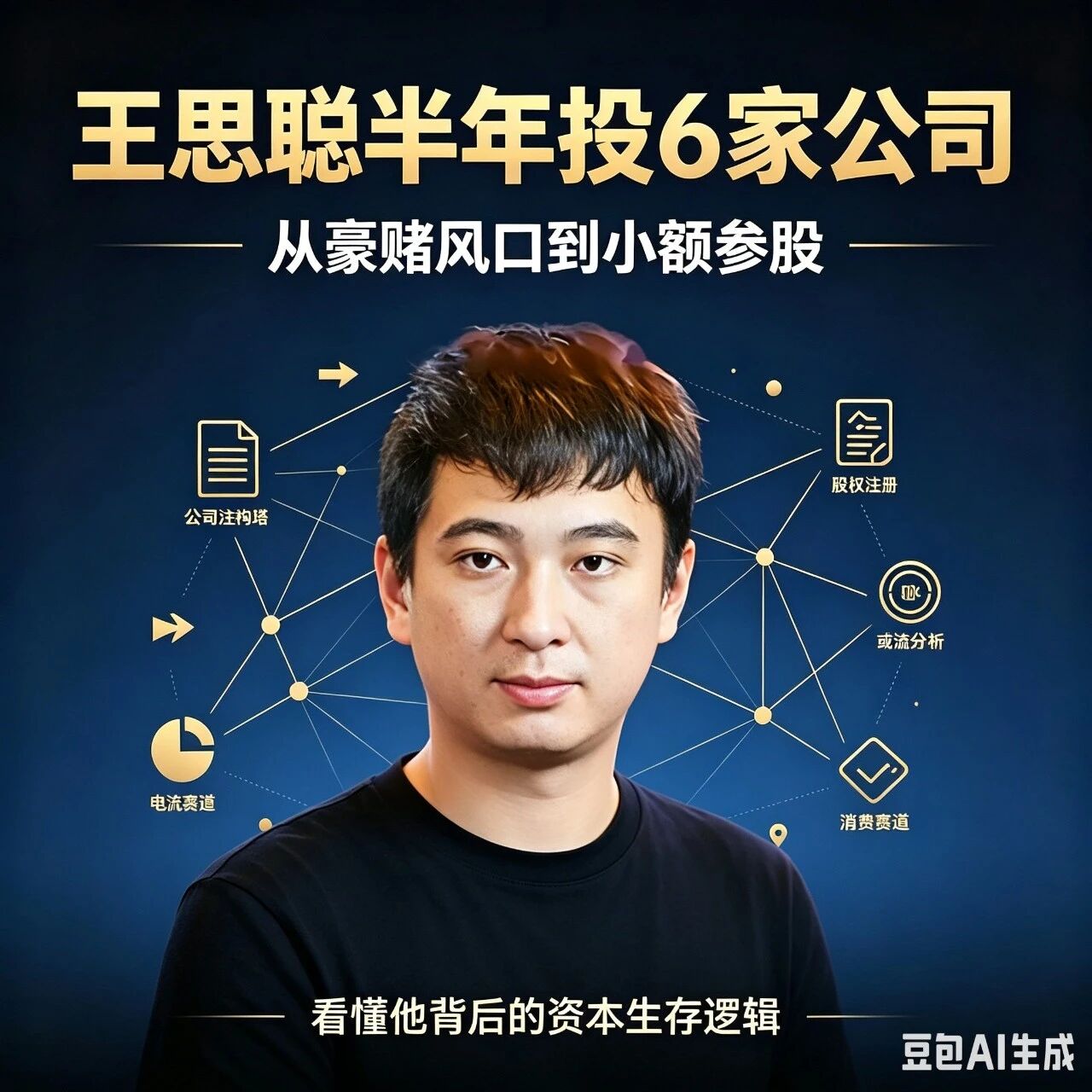 告别烧钱豪赌！王思聪切换创投模式，小额参股背后藏着什么算计