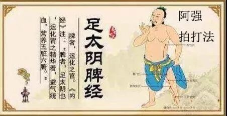 古法经络|循经拍打法-拍脾经！
