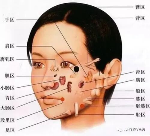 古法经络|从脸部看五臟疾病！