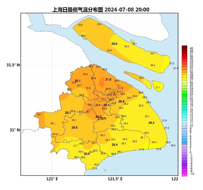 上海天气发布