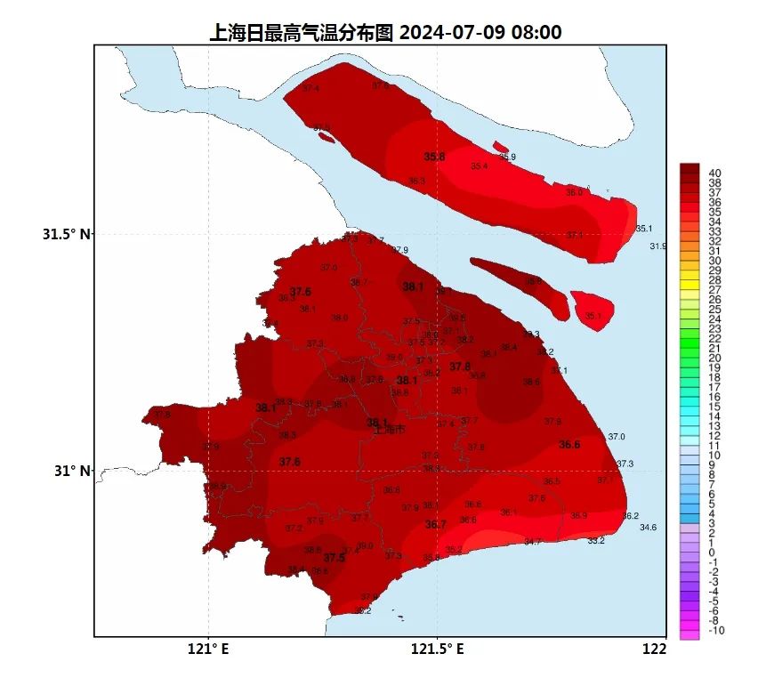 上海天气发布