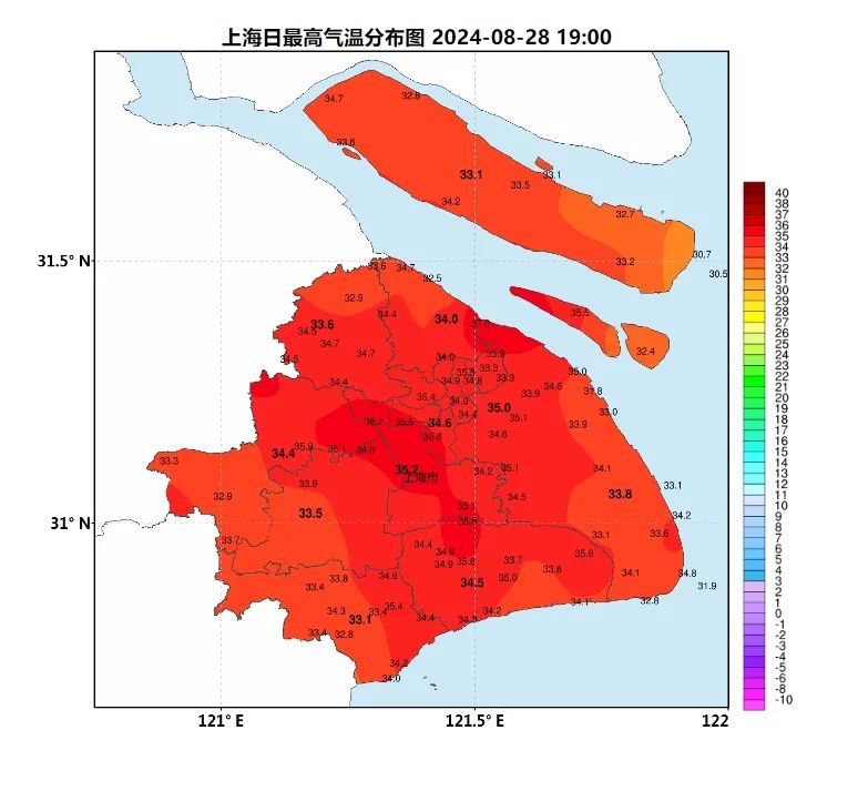 上海天气发布