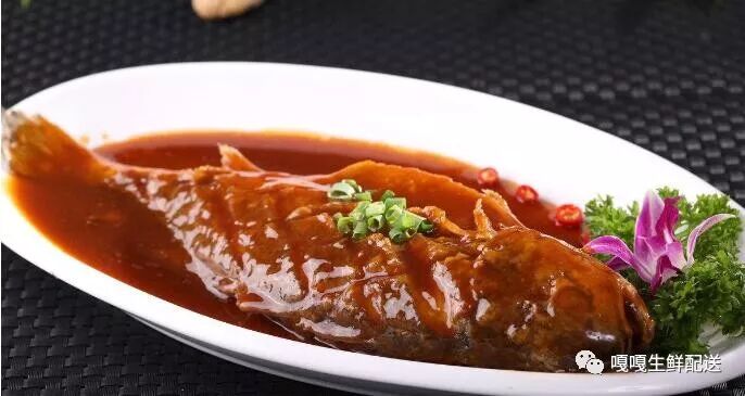 酱焖黄花鱼