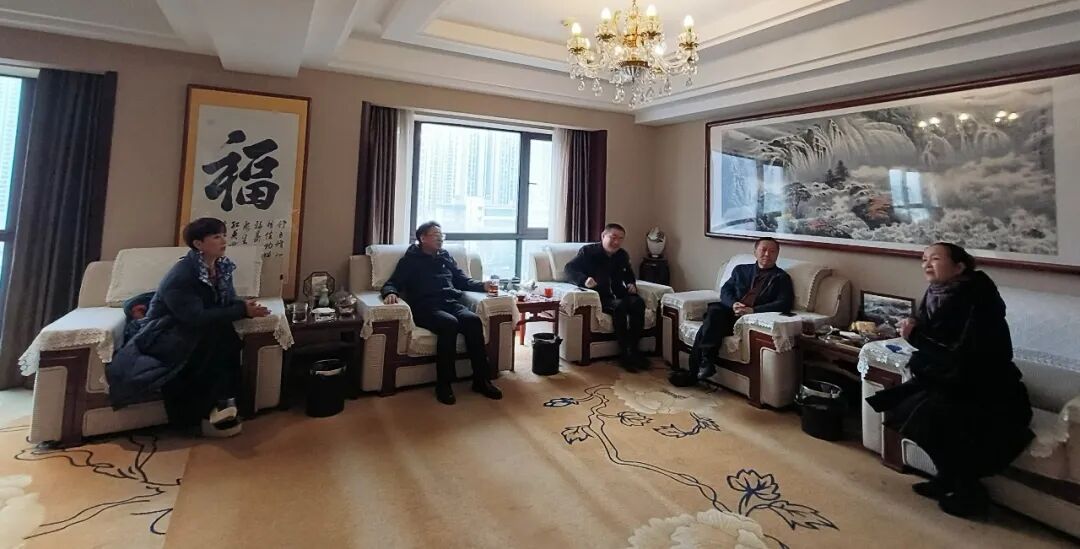 全国毛氏企业商会走访毛粉企业