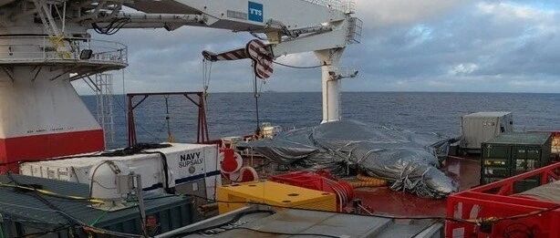 美海军证实：捞上来了