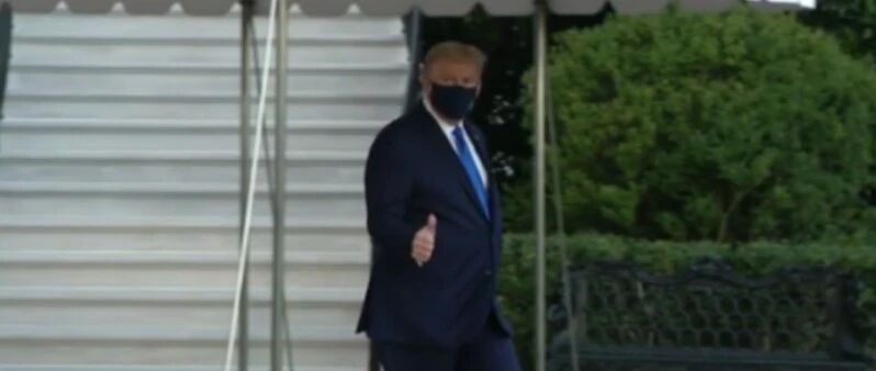 特朗普确诊后视频发声