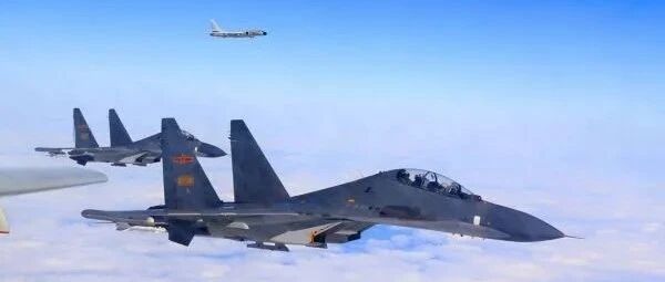 战机持续巡航台湾岛空域！台媒炒作解放军打“消耗战”