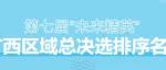 第七届"未来精英"中国阅读之星广西区域总决选排序名单